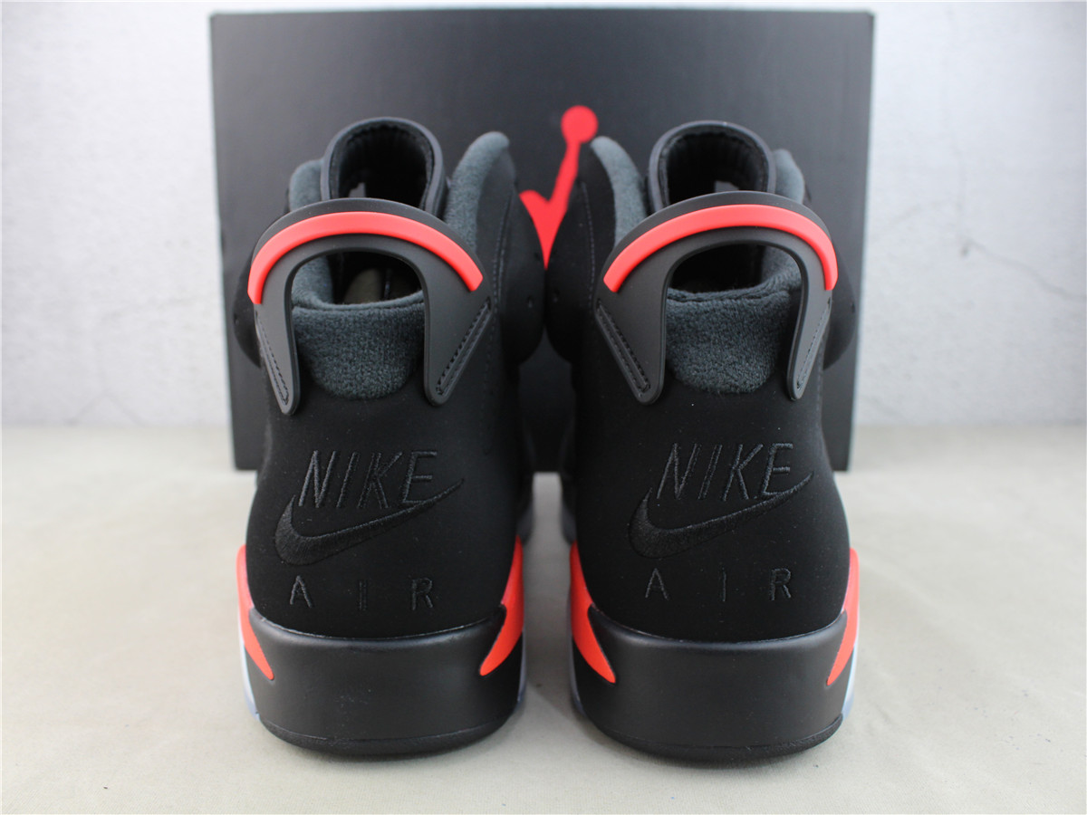 LJR Batch Air Jordan 6 Retro Black Infrared 384664 060